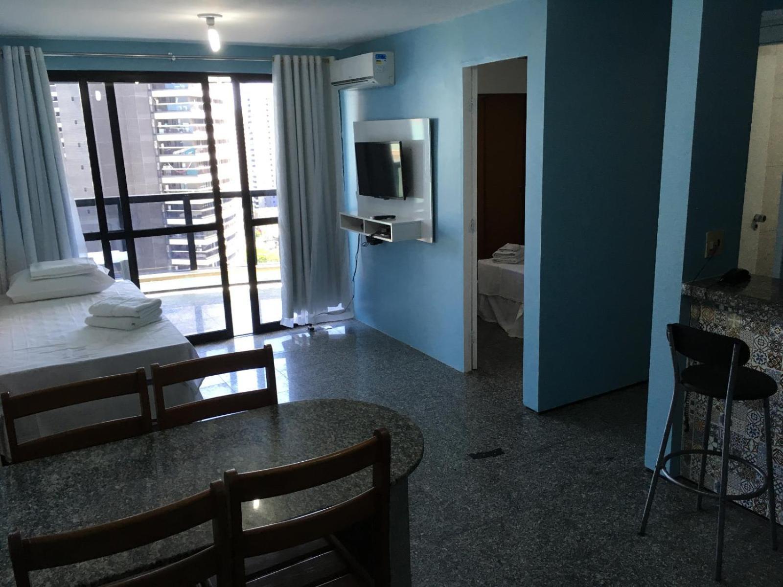 Flat Atlantico 1402 Apartment ฟอร์ตาเลซา ภายนอก รูปภาพ