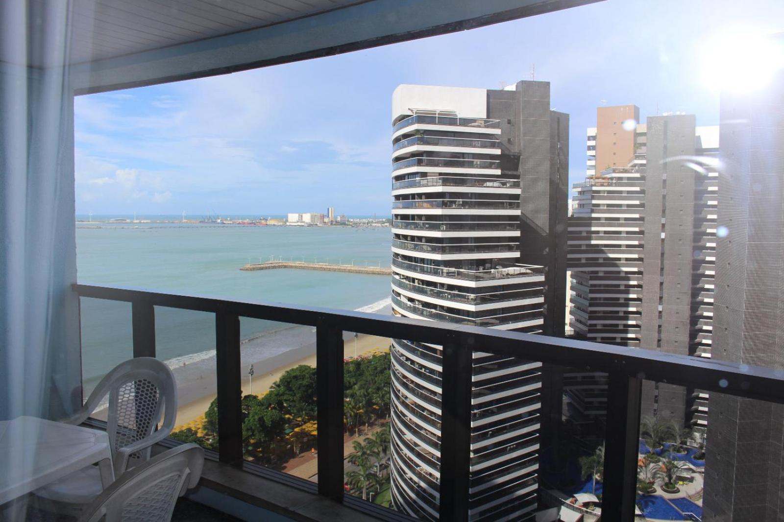 Flat Atlantico 1402 Apartment ฟอร์ตาเลซา ภายนอก รูปภาพ