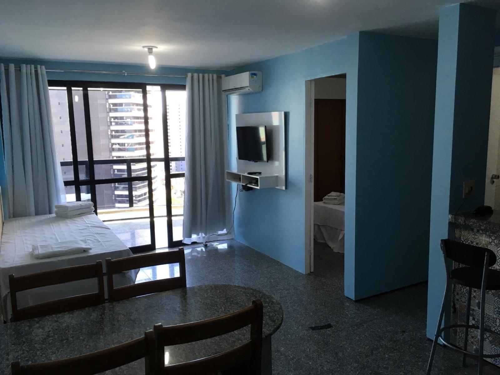 Flat Atlantico 1402 Apartment ฟอร์ตาเลซา ภายนอก รูปภาพ