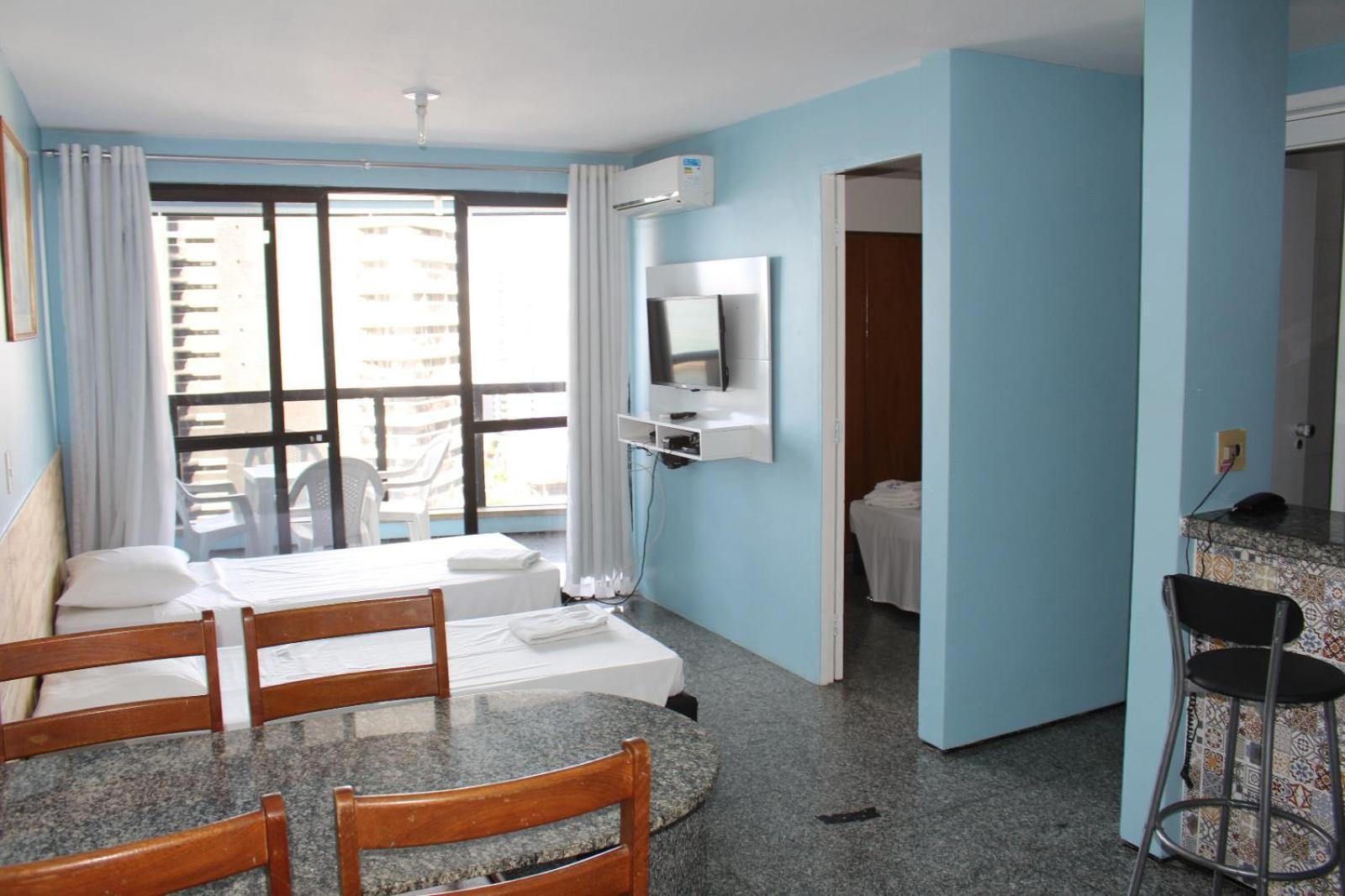 Flat Atlantico 1402 Apartment ฟอร์ตาเลซา ภายนอก รูปภาพ